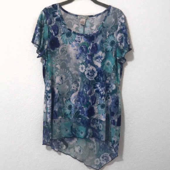 Vintage Suzie Tops - 🛍 Vintage Susie | Floral Blouse Large